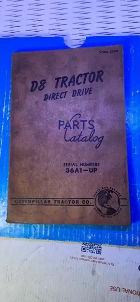 36A1-UP CAT Caterpillar Tractor Bullozer Drive Manual Book