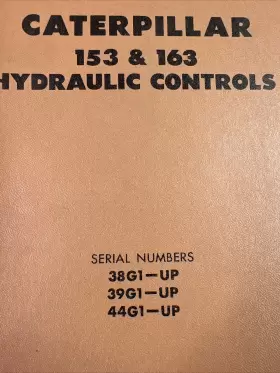 44G1-UP CAT Caterpillar Hydraulic Book #2