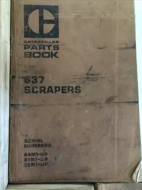 637D CAT Caterpillar Tractor Scraper Manuals #3