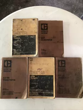637D CAT Caterpillar Tractor Scraper Manuals