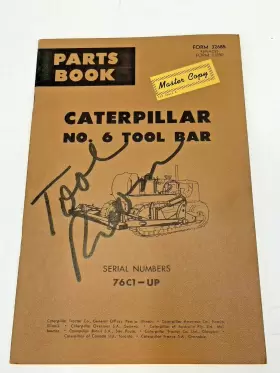 76CI CAT Caterpillar Tool Bar Up