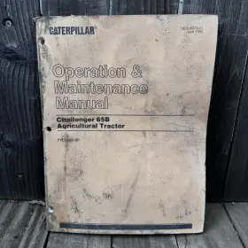 7YC1900-UP CAT Caterpillar Operation Manual Challenger