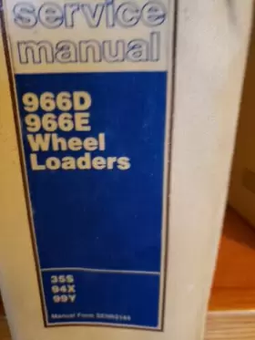 966D CAT Wheel Loader Service Manual