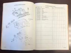 98785-44310 CAT Caterpillar Forklift Gas Engine Manual Book #3