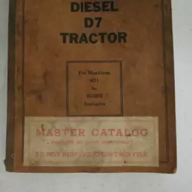 9G2875 CAT Catolog Caterpillar Diesel Tractor #3