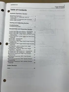 SENR6615-06 CATERPILLAR Cat Operation Contour Seat #2