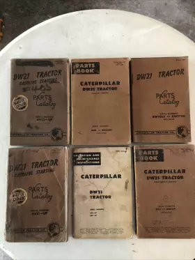 DW15 CAT Caterpillar Tractor Operation Manuals