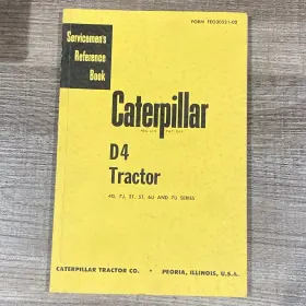 FEO30521-2 CAT Caterpillar Tractor Servicemens Book