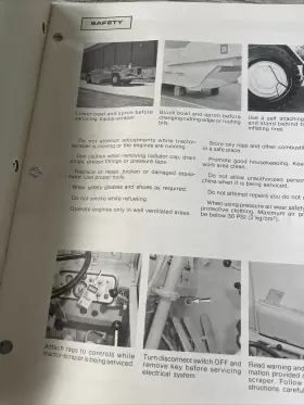 GEG05005 CAT Caterpillar Pan Scraper Manual Book Service #3