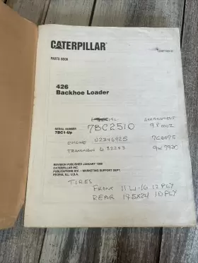 HEBP1569-02 CAT Caterpillar Manual Book Catalog Tractor #2 HEBP1569-02 CAT Caterpillar Manual Book Catalog Tractor #2