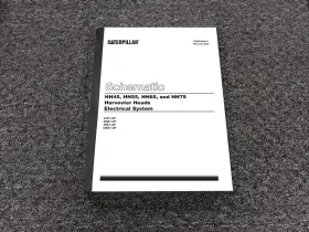 HH75 CAT Caterpillar Harvester Heads Wiring Schematic Manual