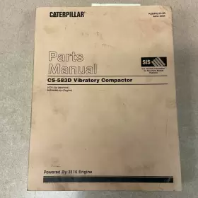 KEBP0213 CAT Caterpillar Manual Book Catalog Compactor