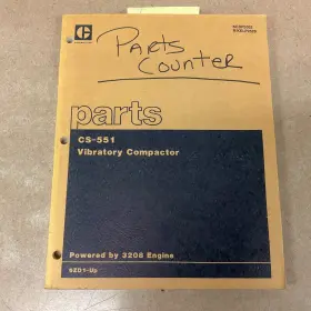 KEBP3662 CAT Caterpillar Manual Book Catalog Compactor