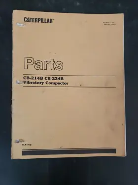 KEBP4112-01 CAT Caterpillar Vibratory Compactors Manual