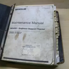 KENR2722 CAT Caterpillar Deuce Engineer Tractor Service #2