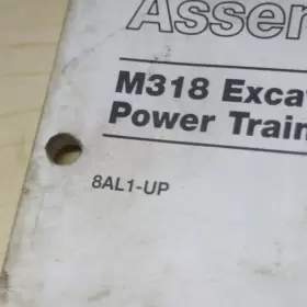 M318 CAT Caterpillar Wheeled Excavator Power Train Manual #2