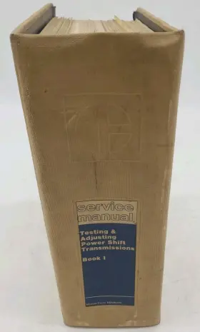 REG00452 CAT Power Transmission Service Manual Book