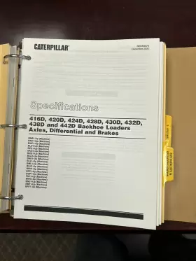 RENR3570 CAT Caterpillar Service Manual Backhoe #3