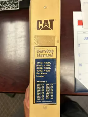 RENR3570 CAT Caterpillar Service Manual Backhoe