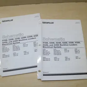 RENR7781 CAT Backhoe Electrical Schematic Manual