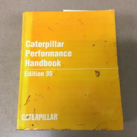 SEBD0345 CAT Caterpillar Performance Handbook Manual Book