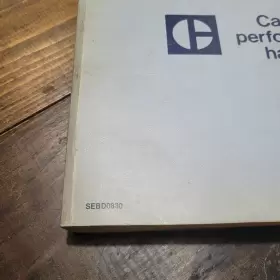 SEBD0830 CAT Caterpillar Performance Handbook Book Service #2
