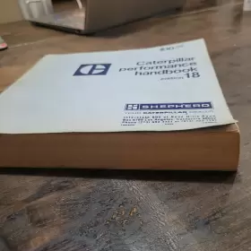 SEBD0830 CAT Caterpillar Performance Handbook Book Service #3