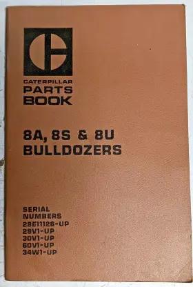 SEBP1000 CAT Caterpillar Bulldozers Book
