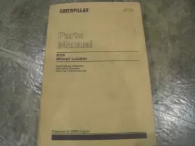 SEBP1054 CAT Caterpillar Wheel Loader Spare Manual Book