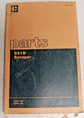 SEBP1056 CAT Caterpillar Scraper Book