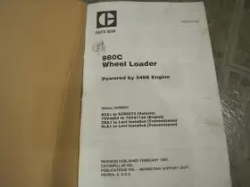 SEBP1216-02 CAT Caterpillar Wheel Loader Manual Book #2