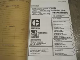 SEBP1338 CAT Caterpillar Track Loader Manual Book #3