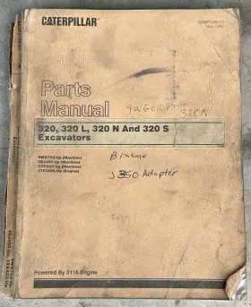 SEBP2199-02 CAT Caterpillar Ls Excavator Catalog Manual Book