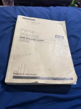 SEBP3509 CAT Caterpillar Backhoe Loader Manual Book Catalog