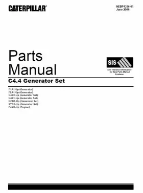 SEBP4337 CAT Caterpillar Generator Set Engine Manual Digital