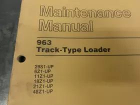 SEBU5847-03 CAT Caterpillar Track Loader Manual #2