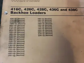 SEBU6783-02 CAT Caterpillar Operation Manual Backhoe Loader #2