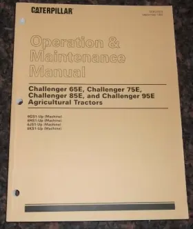 SEBU7072 CAT Caterpillar Challenger Tractor Operation Manual