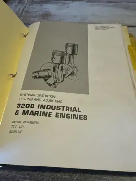 SENB8070 CAT Towmotor Forklift Repair Service Manual #3