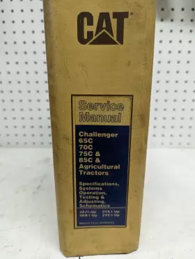 SENR-5255 CAT Challenger Ag Tractor Service Manual