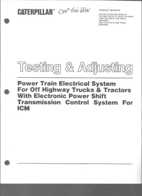 SENR3018 CAT Caterpillar Power Train Electrical Highway