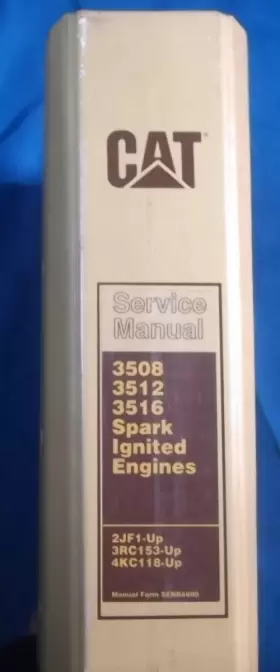SENR4600 CAT Caterpillar Spark Engine Service Repair Book