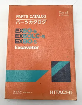 SENR5582-07 CAT Hitachi Excavator Catalog