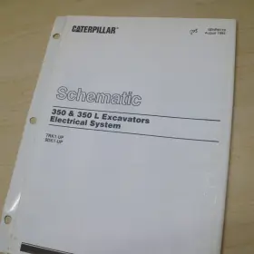 SENR6119 CAT Caterpillar Excavator Crawler Electrical Wiring