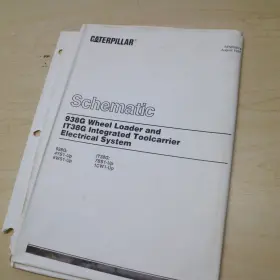SENR6679 CAT Caterpillar Wheel Loader Electrical Schematic