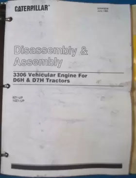 SENR8315 CAT Caterpillar Tractor Repair Service Manual Book #3