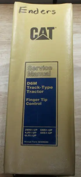 SENR8380 CAT Caterpillar Tractor Repair Service Manual