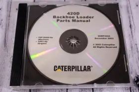 SERP3994 CAT Caterpillar Backhoe Loader Cd Manual Book Fdp