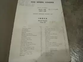 UE070123 CAT Caterpillar Wheel Loader Manual Book #3