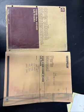 VC40D CAT Caterpillar Manual Operation